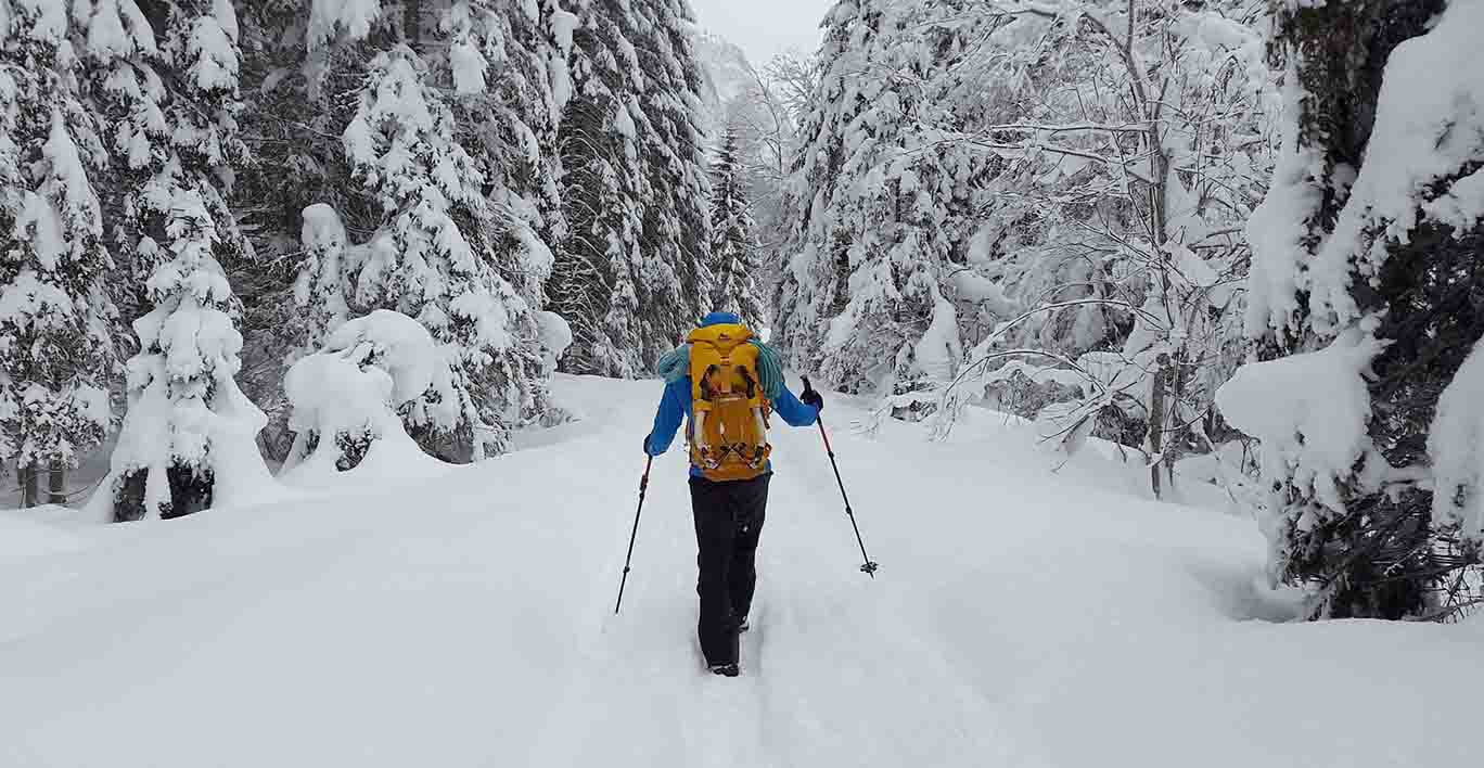 prepare for winter hiking