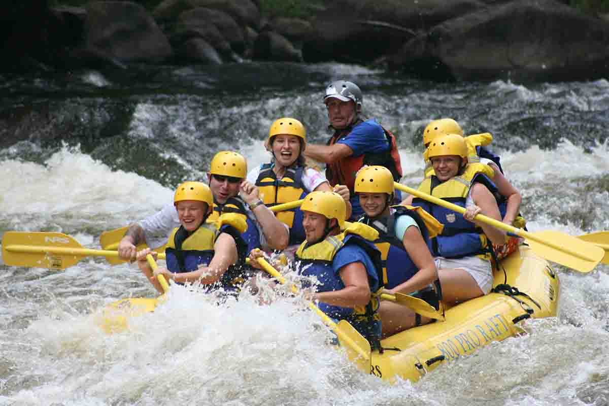 rafting in Sagana river kenya